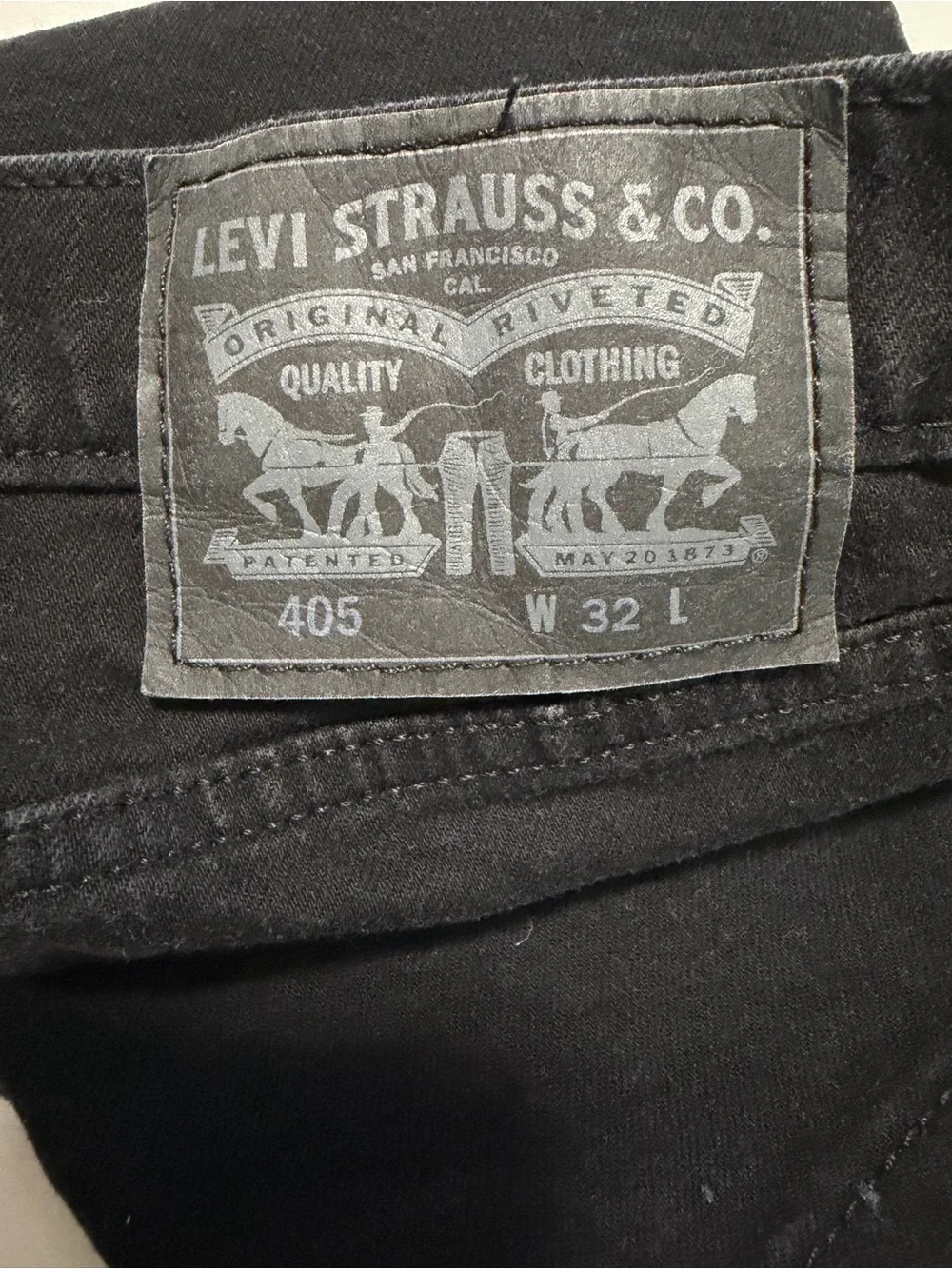 LN Men's Levi’s Black Denim Shorts 🩳